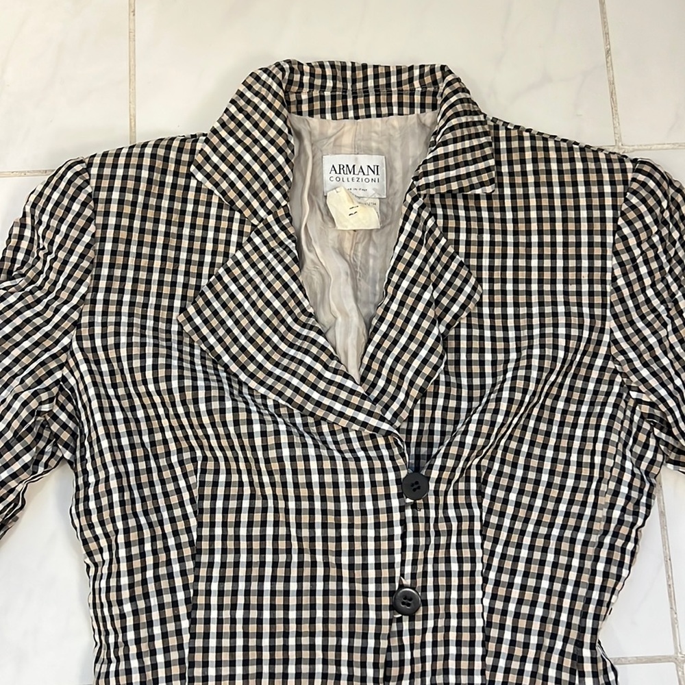 Vintage Armani fit well for size S